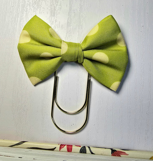 Fall Maple Green Leaf Bookmark Clip – Stylish Metal Page Marker for Books, Planners & Journals