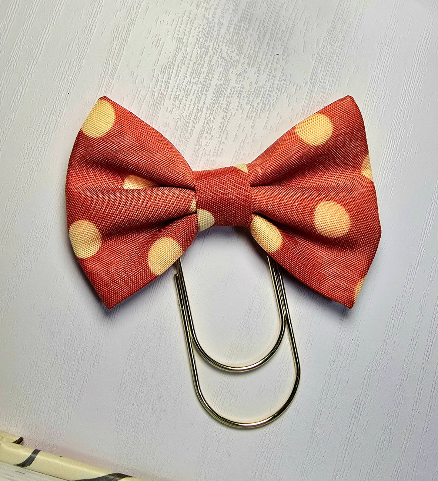 Fall Dots Bookmark Clip – Stylish Metal Page Marker for Books, Planners & Journals