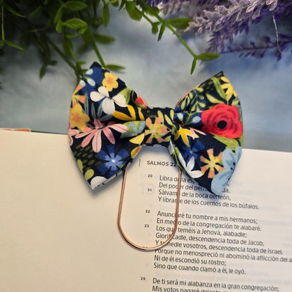 Floral Bookmark Clip – Stylish Metal Page Marker for Books, Planners & Journals