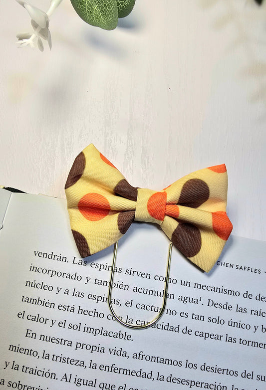 Fall Dots Bookmark Clip – Stylish Metal Page Marker for Books, Planners & Journals