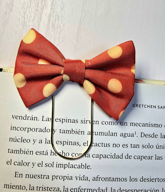 Fall Dots Bookmark Clip – Stylish Metal Page Marker for Books, Planners & Journals